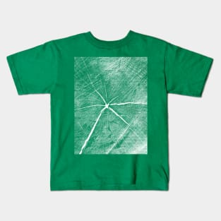 Wood Texture (White) Kids T-Shirt